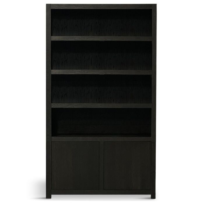 Boekenkast Tertfort 4 Vaks 120cm Dark Brown