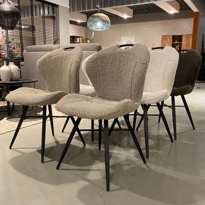 Profijt Meubel Eetkamerstoelen Tacoma set van 6