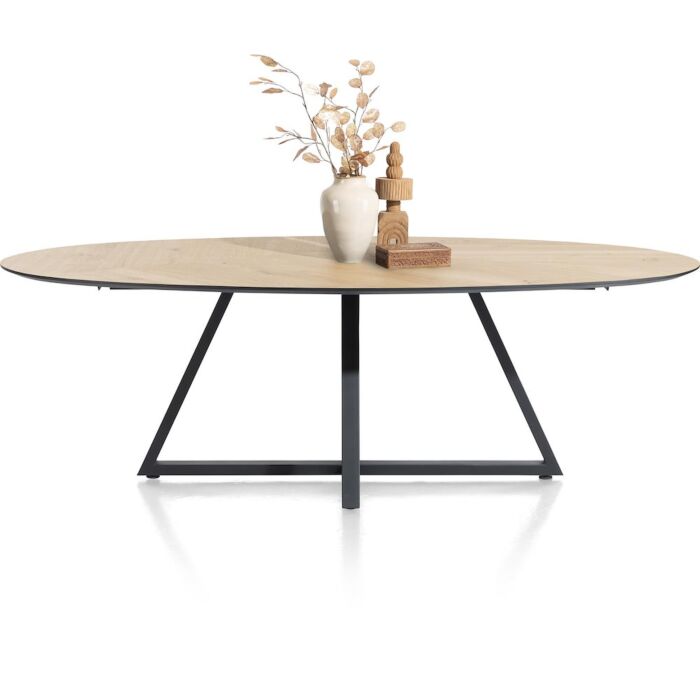 Ridgefield, Eetkamertafel Ellips 240 X 120 Cm - Natural