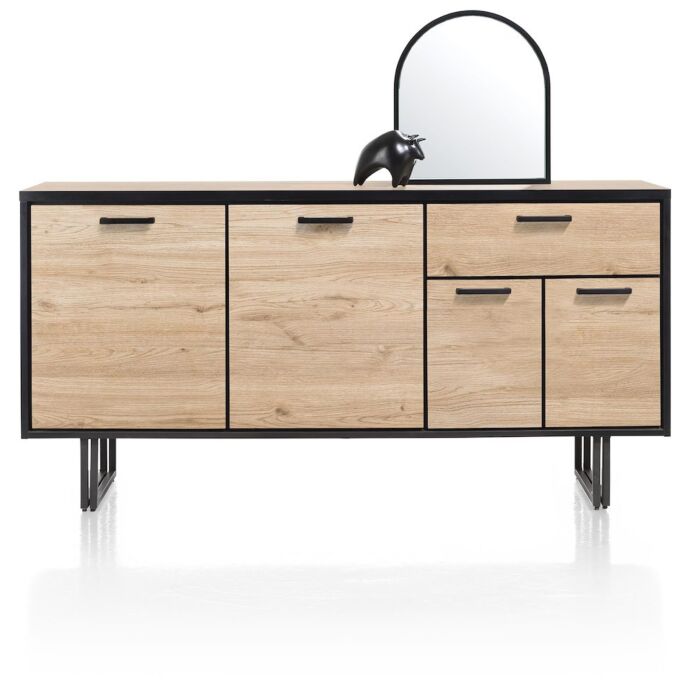 Avalon, Dressoir 170 Cm - 4-Deuren + 1-Lade - Natural