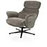 Lazaro, Relaxfauteuil (Incl. Poef) - Stof Livigno - Bruin