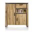 Farmland, Highboard 125 Cm - 2-Deuren + 1-Lade + 1-Niche (+ LED)