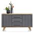 Dressoir Jardin 160 cm Antraciet  