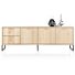  Castello, Dressoir 240 Cm - 3-Deuren + 2-Laden - 90 Cm Hoogte