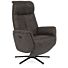 Relaxfauteuil Nocarini 2-Motoren - Zwarte Poot - Verstelbare Hoofdsteun + accu