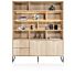  Castello, Buffet 123 Cm - 2-Deuren + 9-Niches (+ LED)