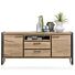 Metalo, Dressoir 180 Cm - 2-Deuren + 2-Laden + 1-Niche (+ LED)