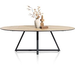 H&H Eetkamertafel Ridgefield 210 X 120 Cm Natural